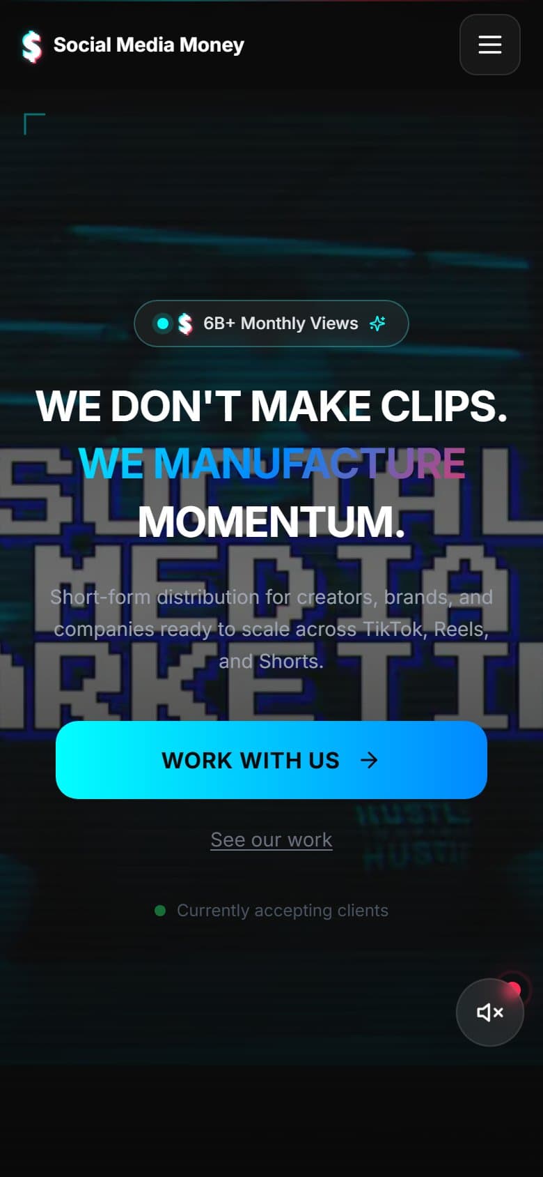 Social Media Money mobile